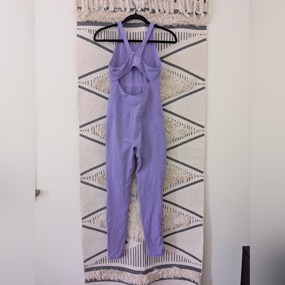 Free People Never Better High Neck Onesie In Lavender Size Small - Picture 4 of 5